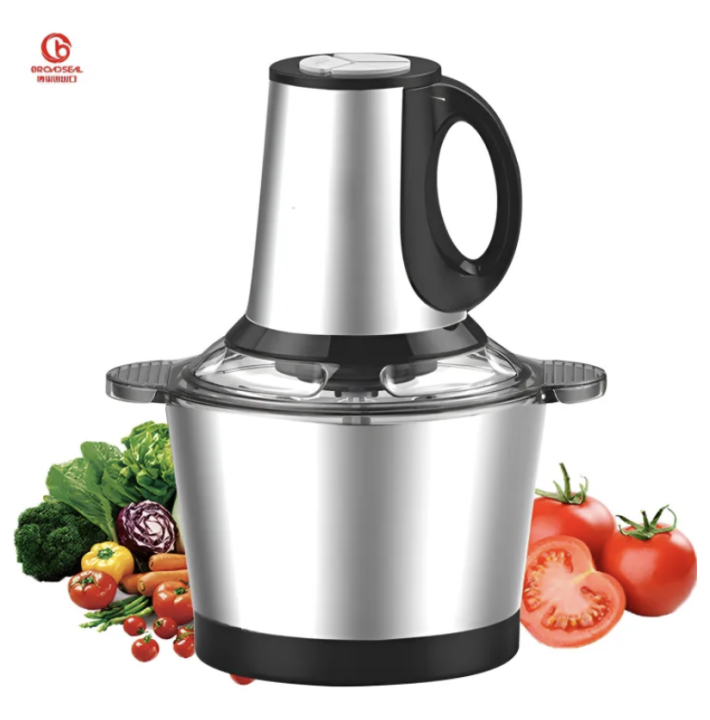 Silver Crest 3L Electric Chopper - Vegetable, Meat, Garlic & Onion Food Processor
