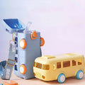 Cute Bus-Shaped Kids Water Bottle – Leak-Proof