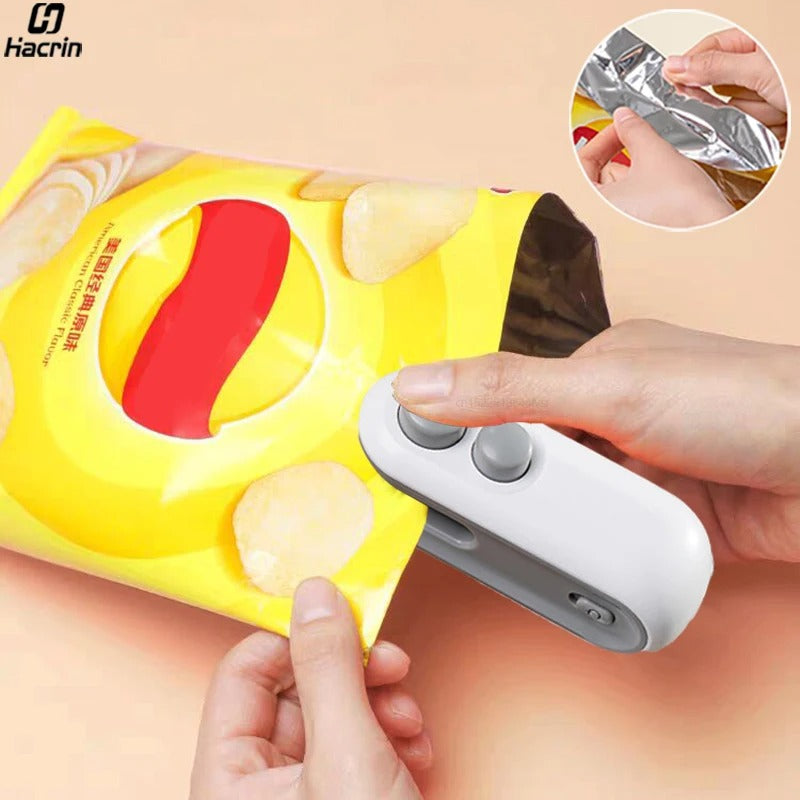 Mini Heat Bag Sealer – Portable Handheld Plastic Sealing Machine