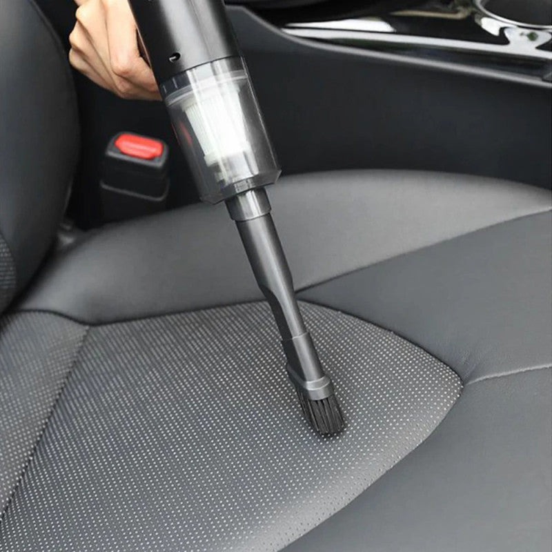 Portable Rechargeable Car & Home Vacuum Cleaner – Wireless Mini Wet & Dry Handheld Dust Collector