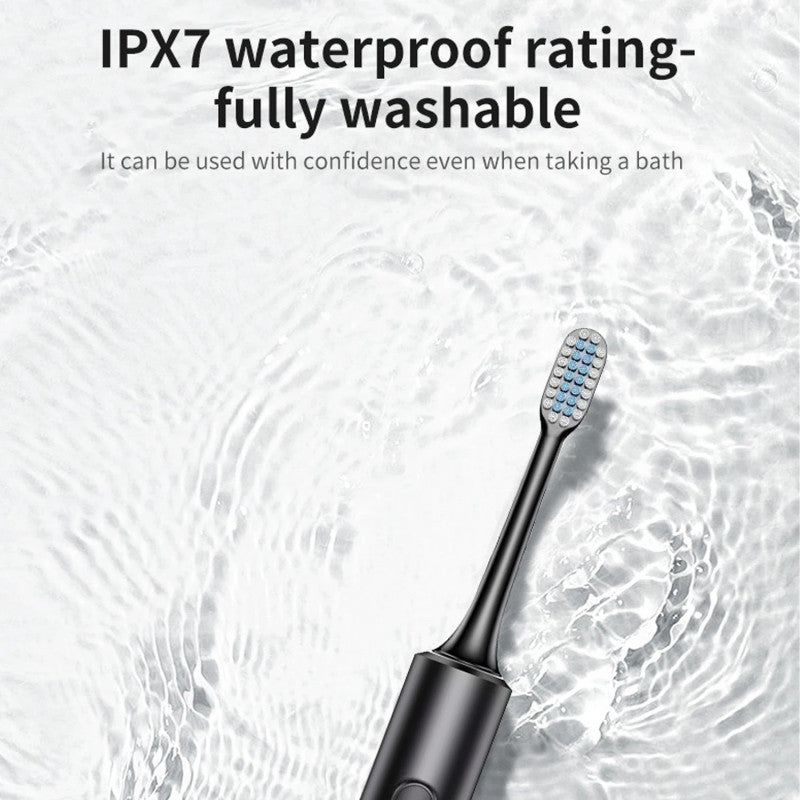Ultrasonic Sonic Electric Toothbrush – USB Rechargeable, Waterproof & Teeth Whitening